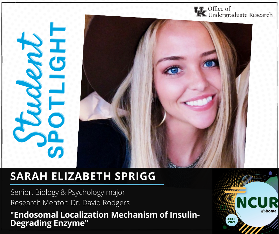 Sarah Elizabeth Sprigg NCUR Spotlight