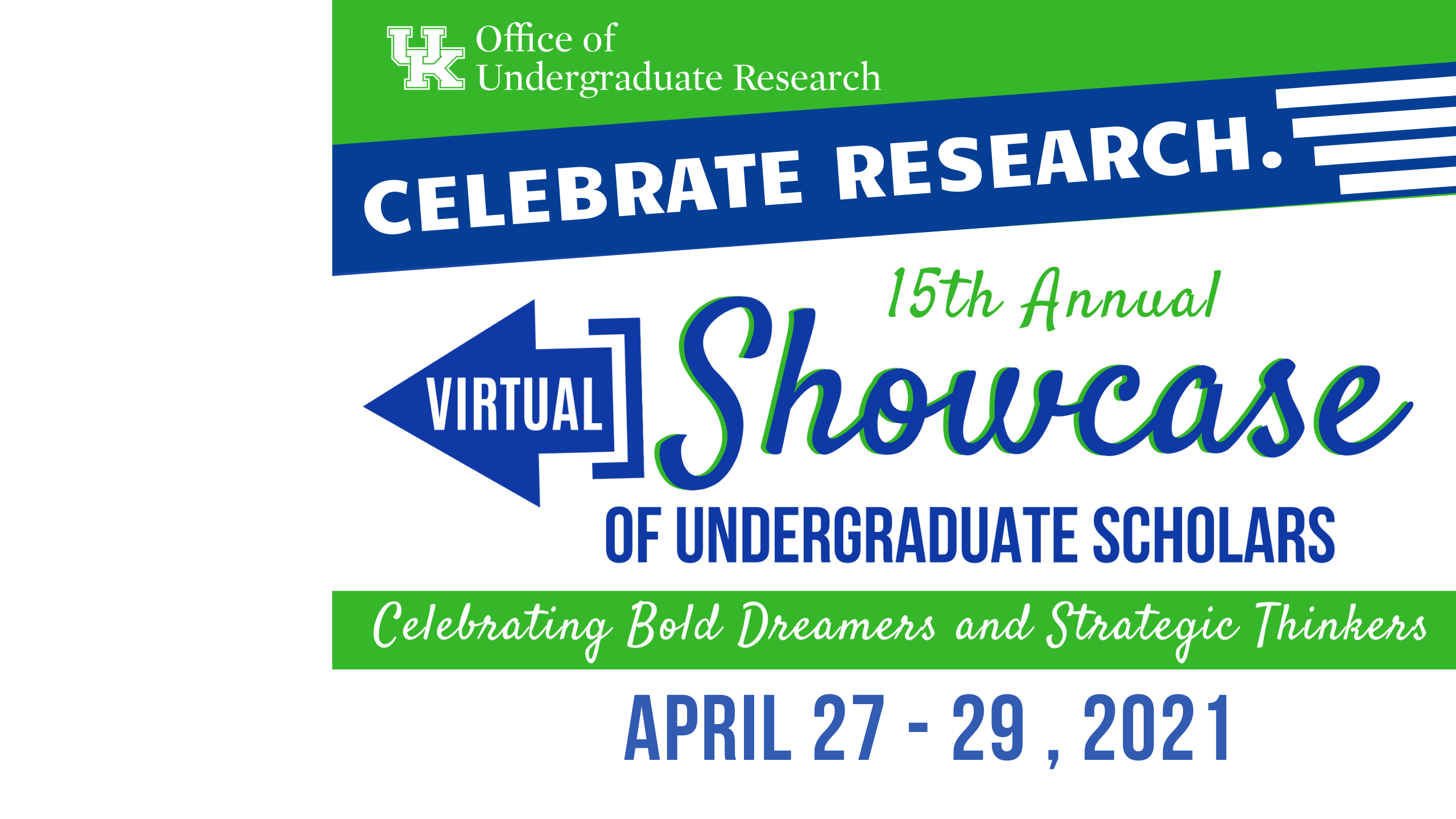 Showcase of Undergraduate Research header