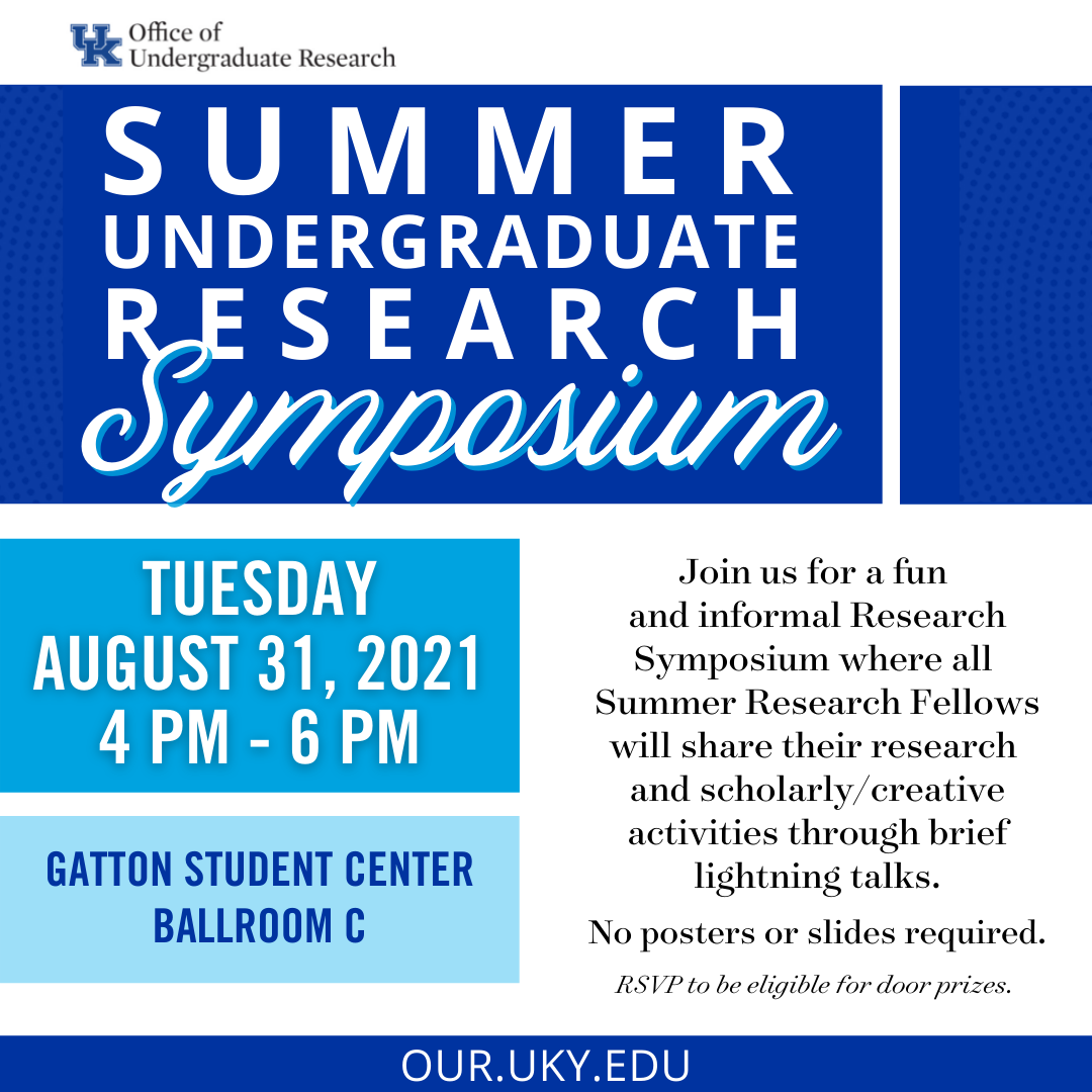 Summer Research Symposium