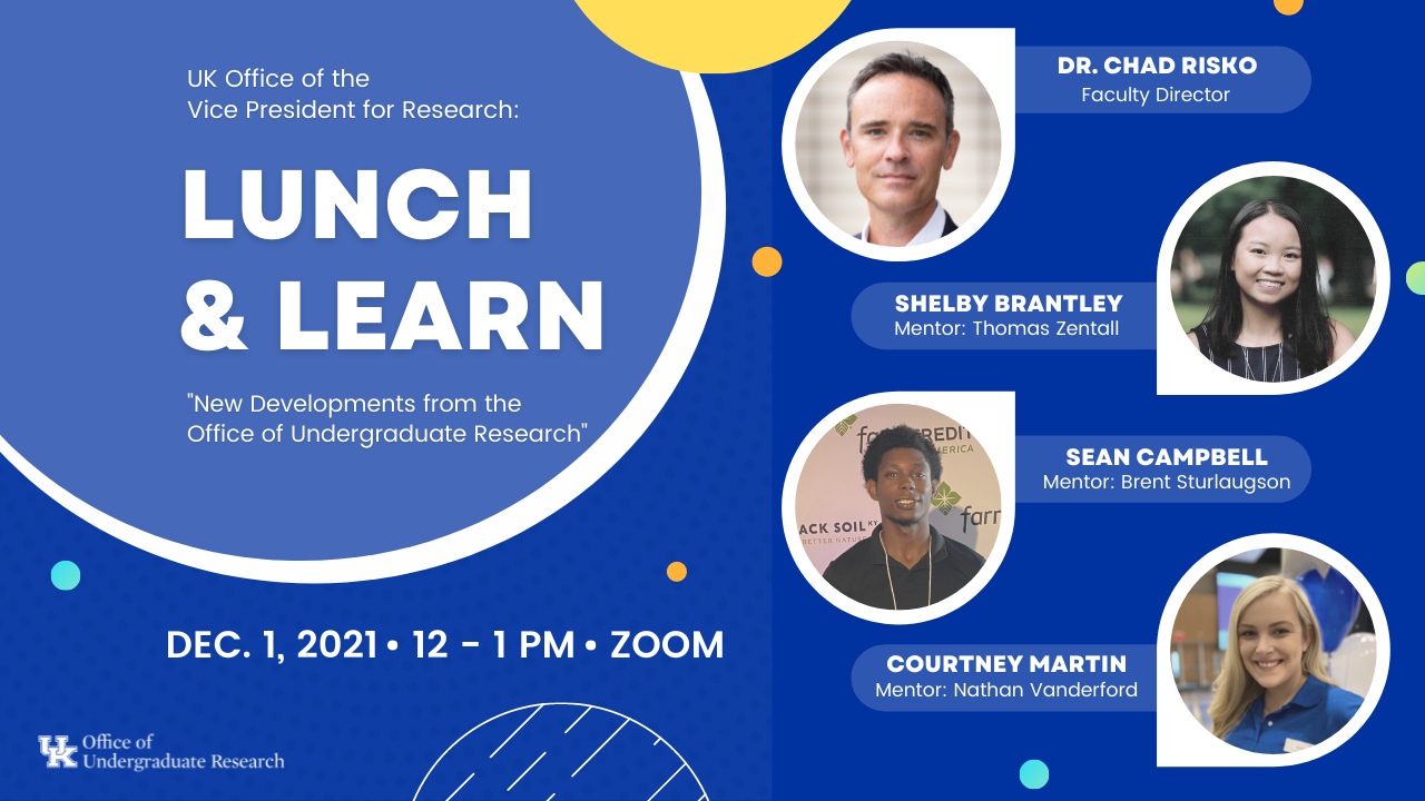 OUR Lunch & Learn December 1, 2021