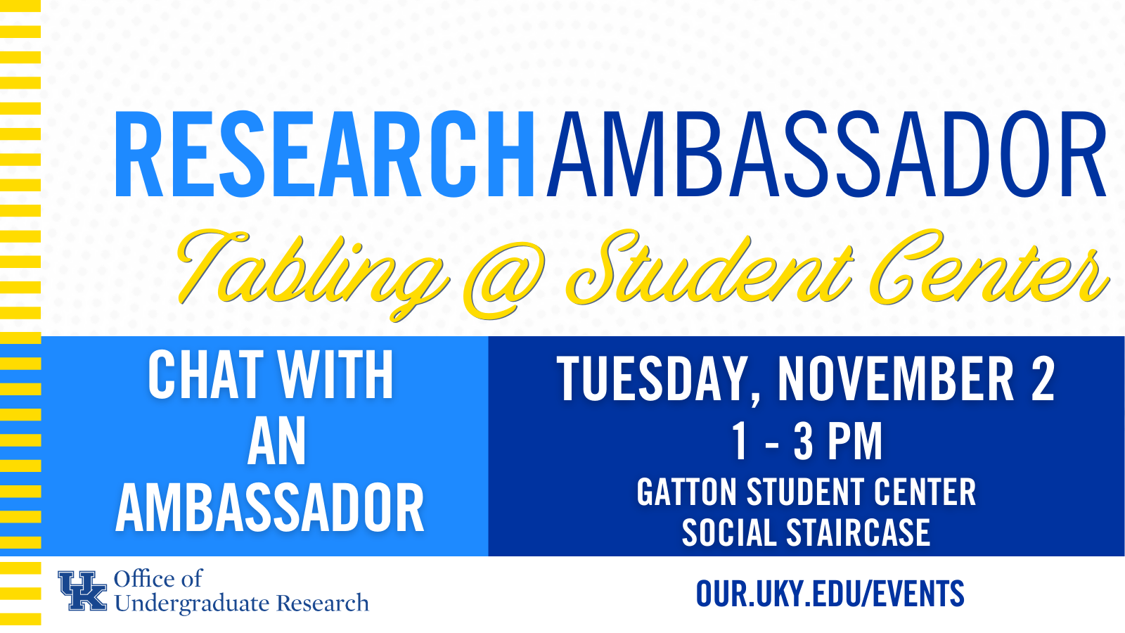 Tabling Ambassadors Tuesday Nov 2 2021