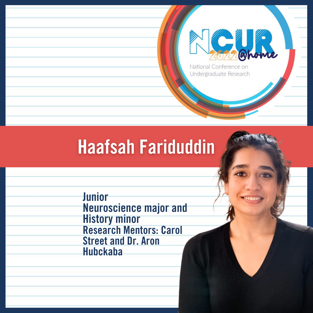 NCUR 2022 Haafsah Fariduddin