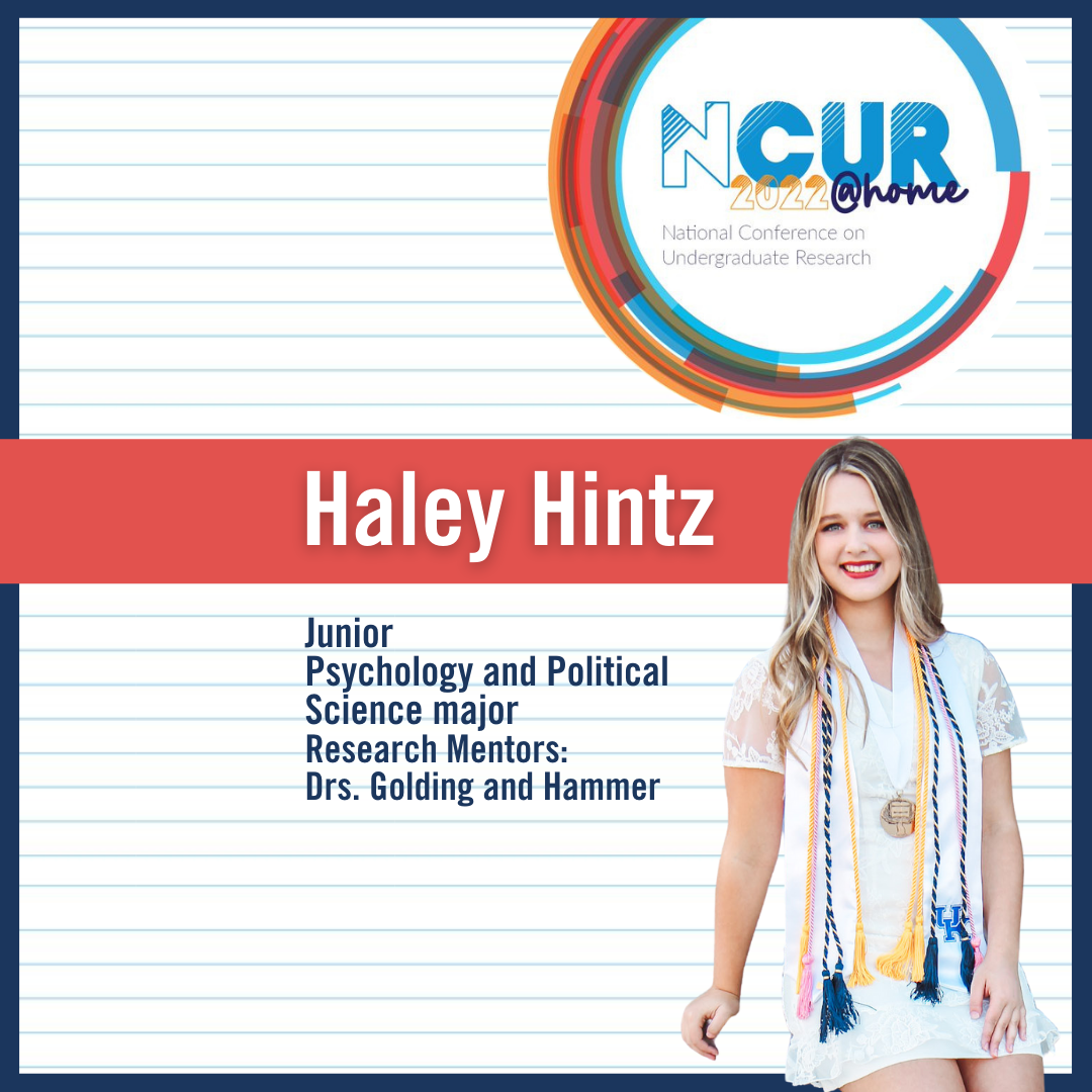 NCUR 2022 Haley Hintz