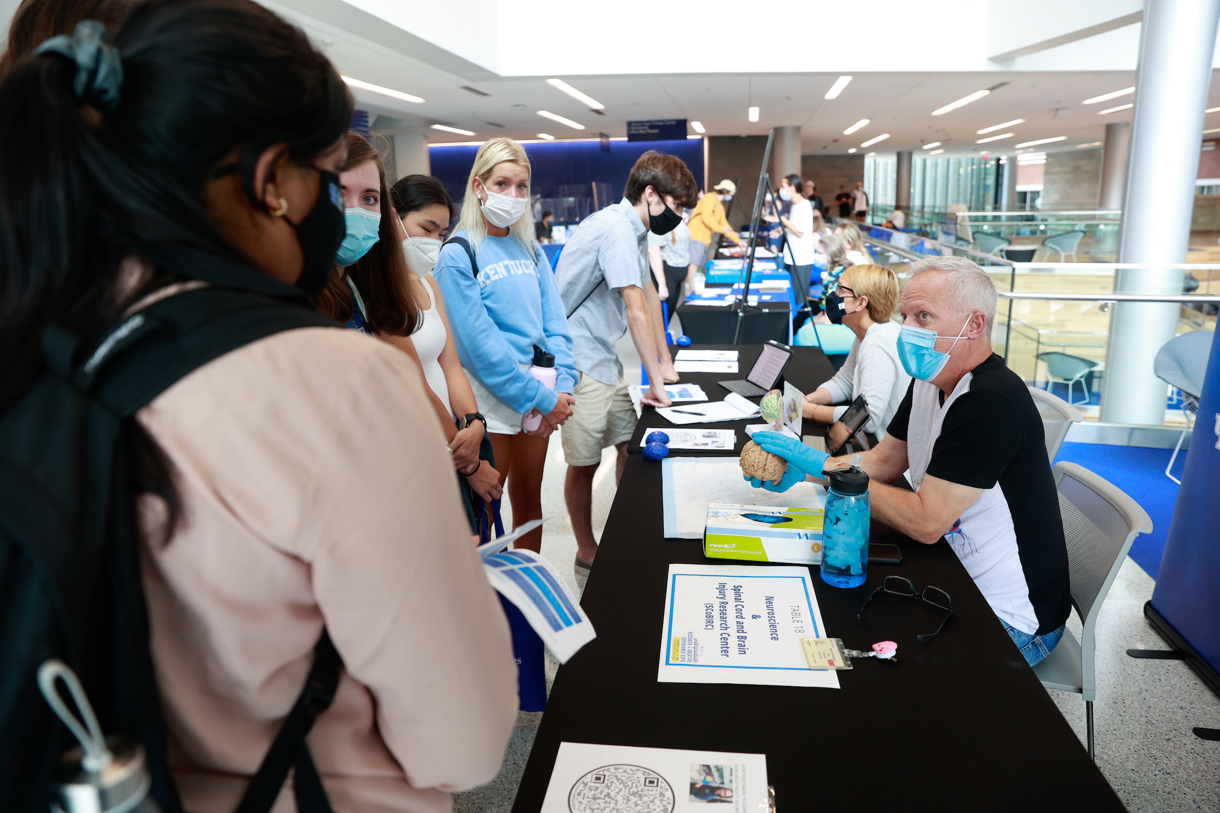 Research Experience Expo Fall 2021 Neuroscience and students