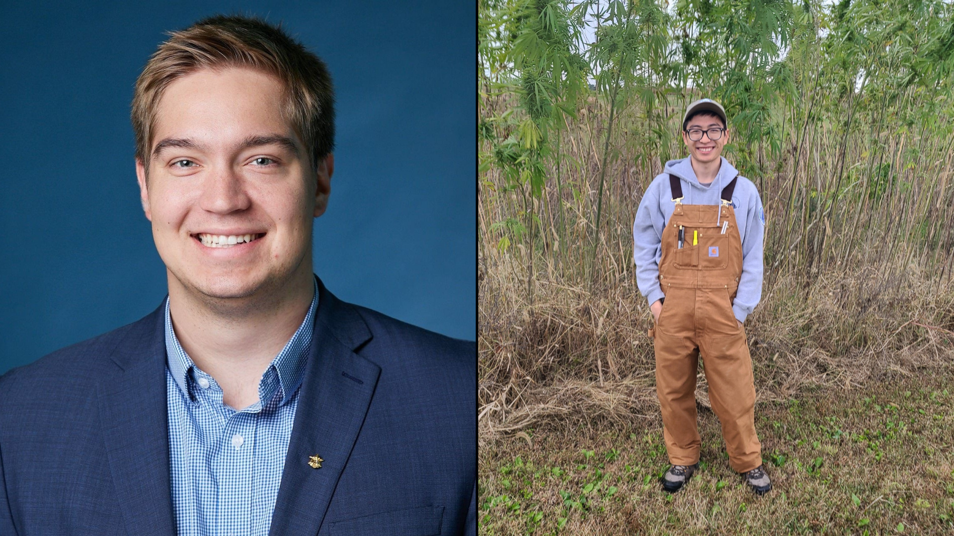 Rollie Mills (left) and Kent Pham (right).