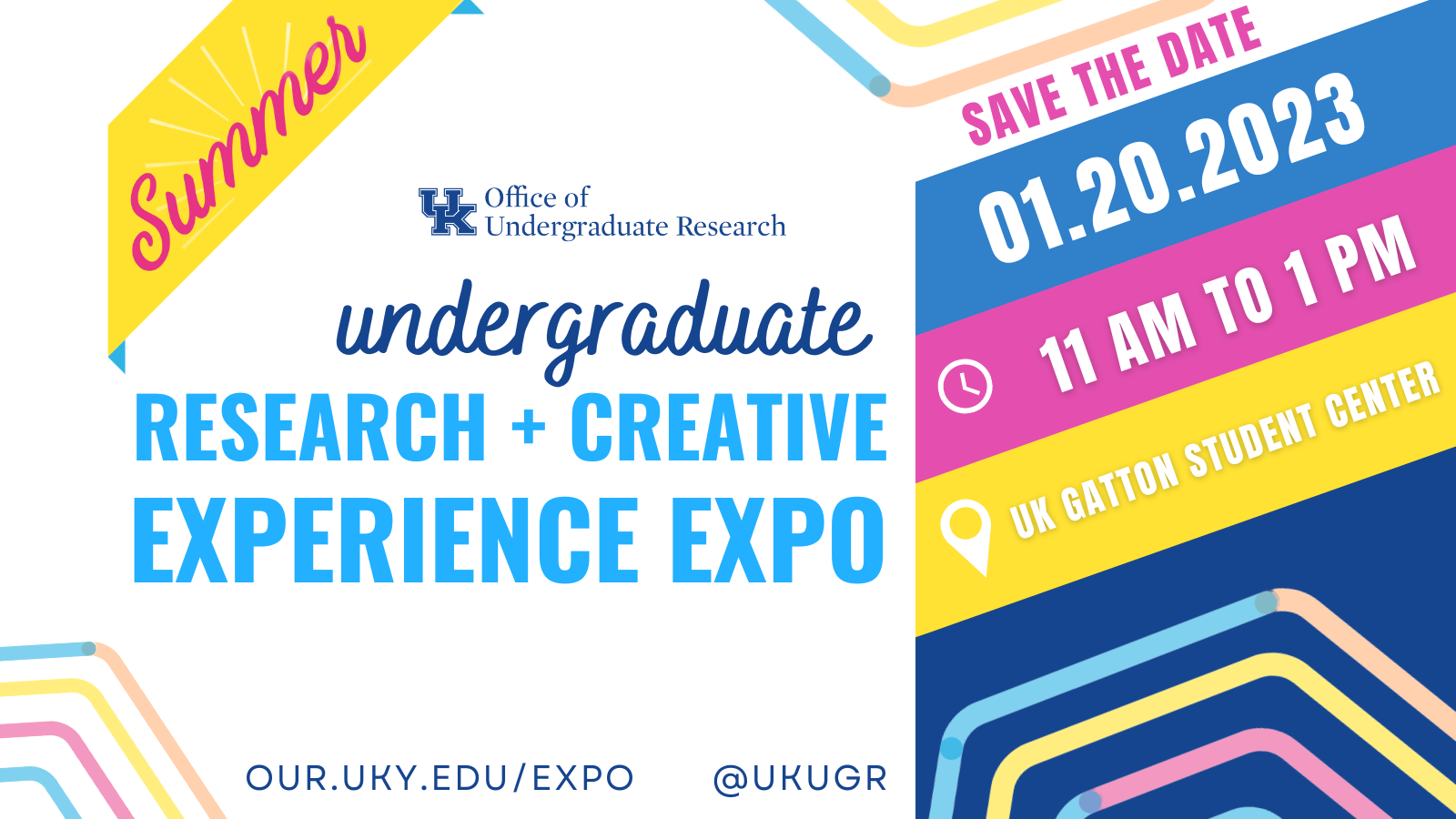 Summer 2023 research creative experience expo University of Kentucky