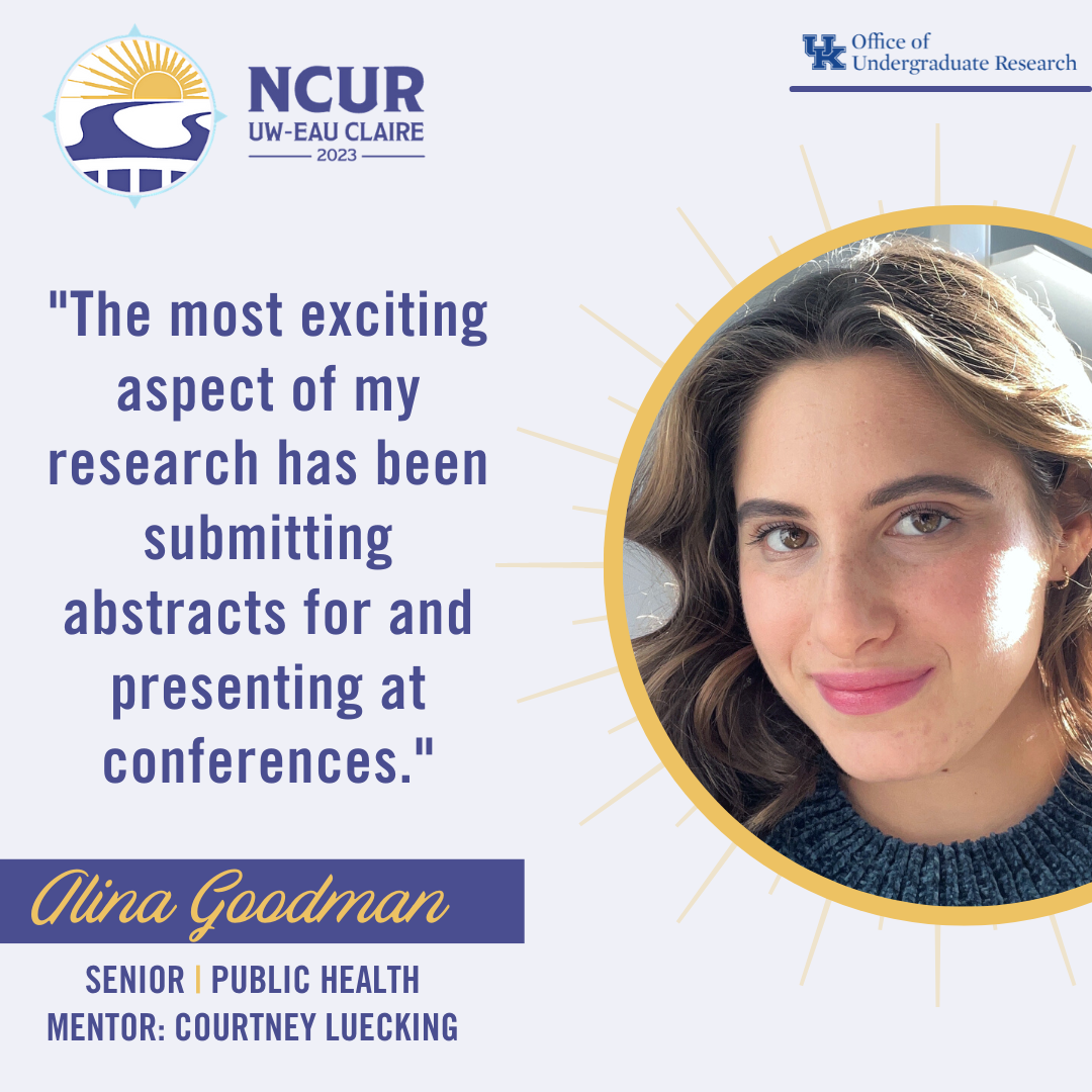 Alina Goodman NCUR 2023 Spotlight