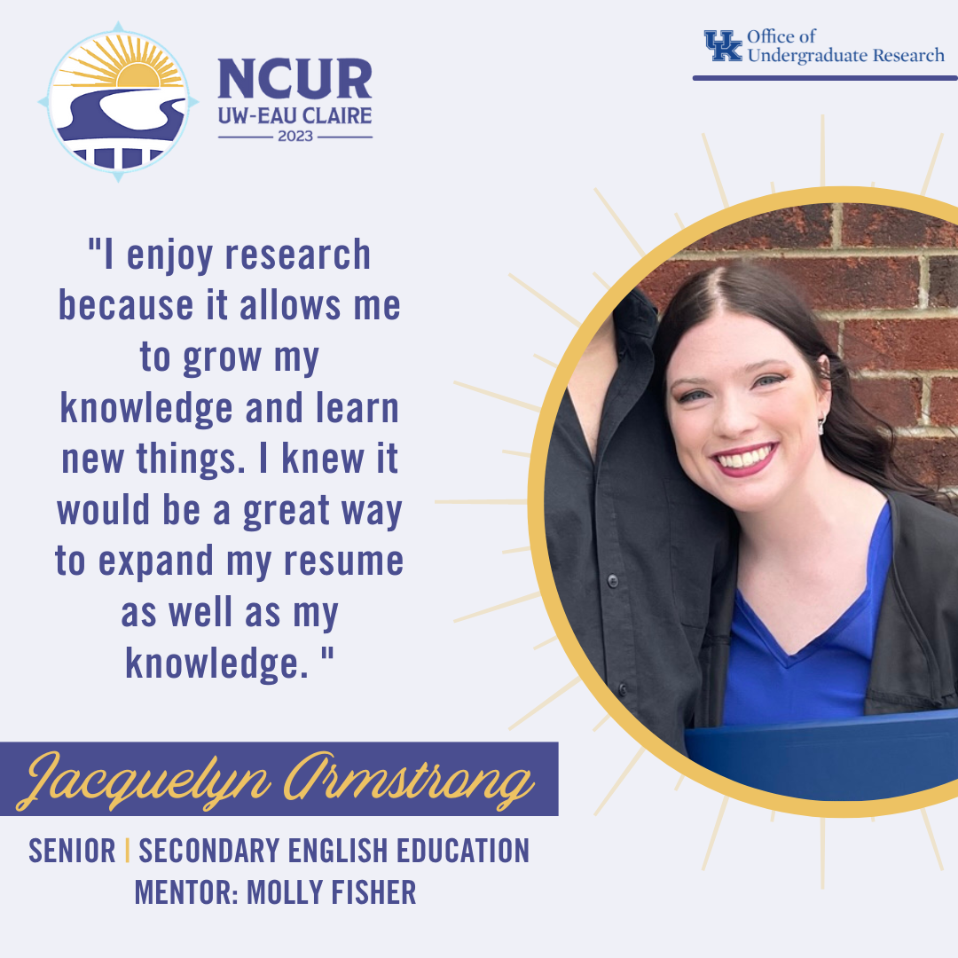 Jacquelyn Armstrong NCUR 2023 Spotlight