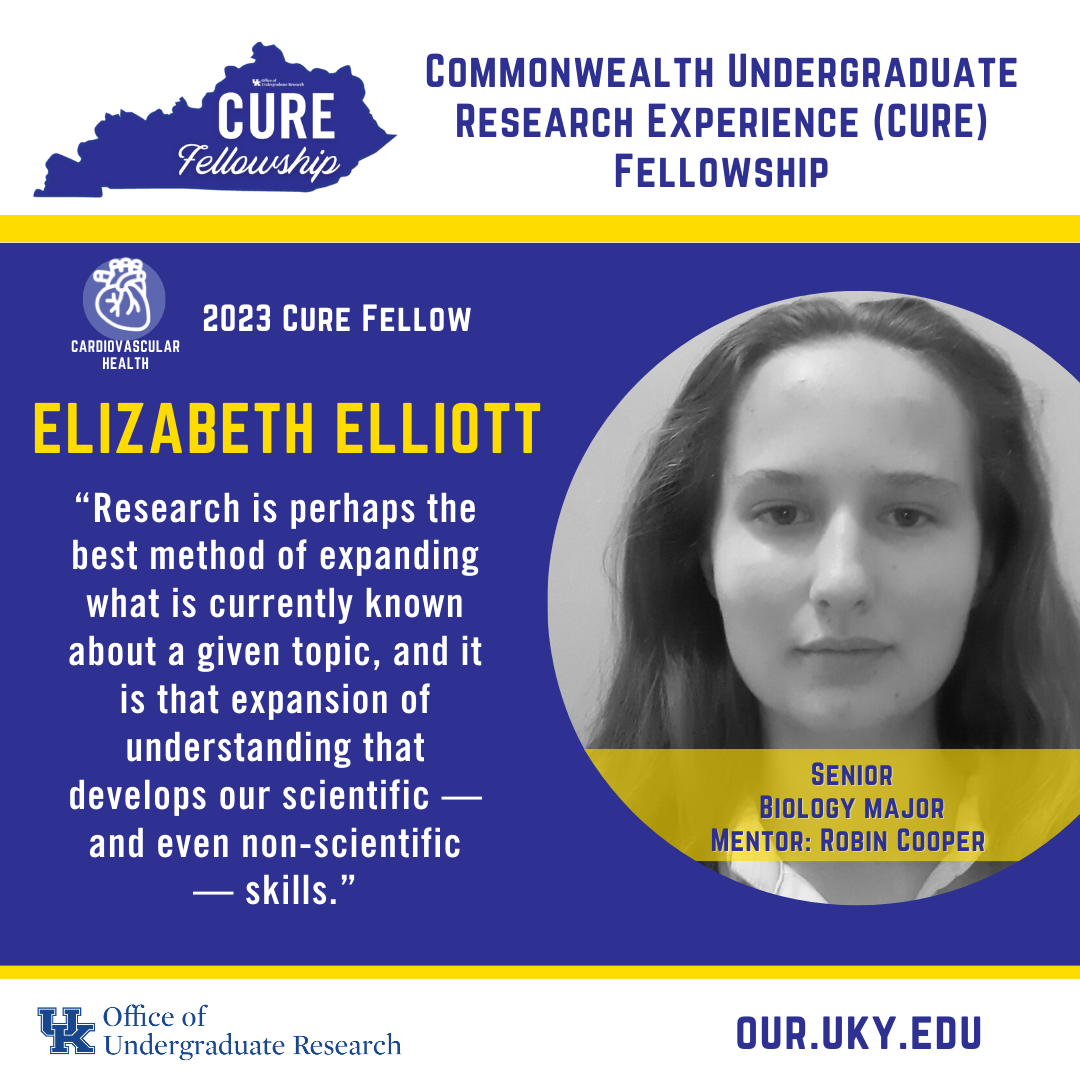 Elizabeth Elliott 2023 CURE Fellow