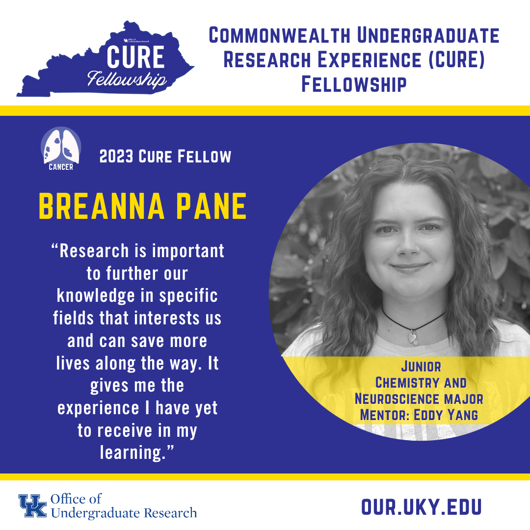 Breanna Pane 2023 CURE Fellow