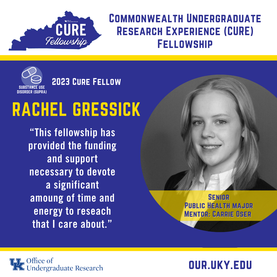 Rachel Gressick 2023 CURE Fellow