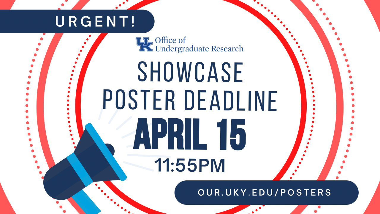 Showcase poster deadline: April 15, 2024 at 11:55 PM