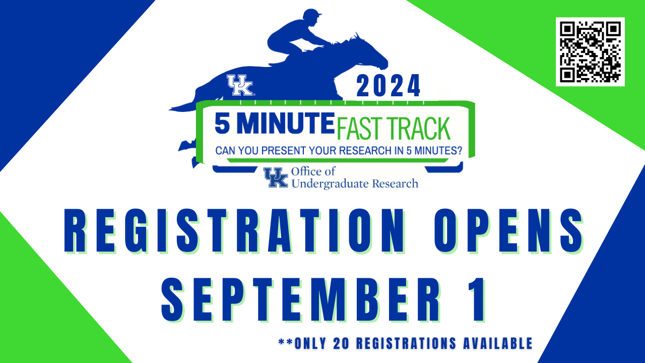 5-Minute Fast Track Registration Opens September 1