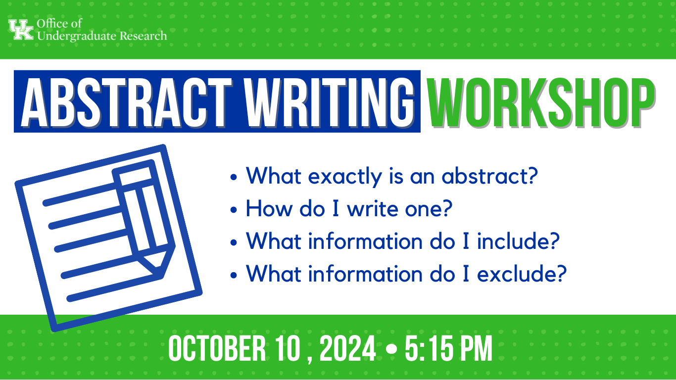 abstract writing workshop