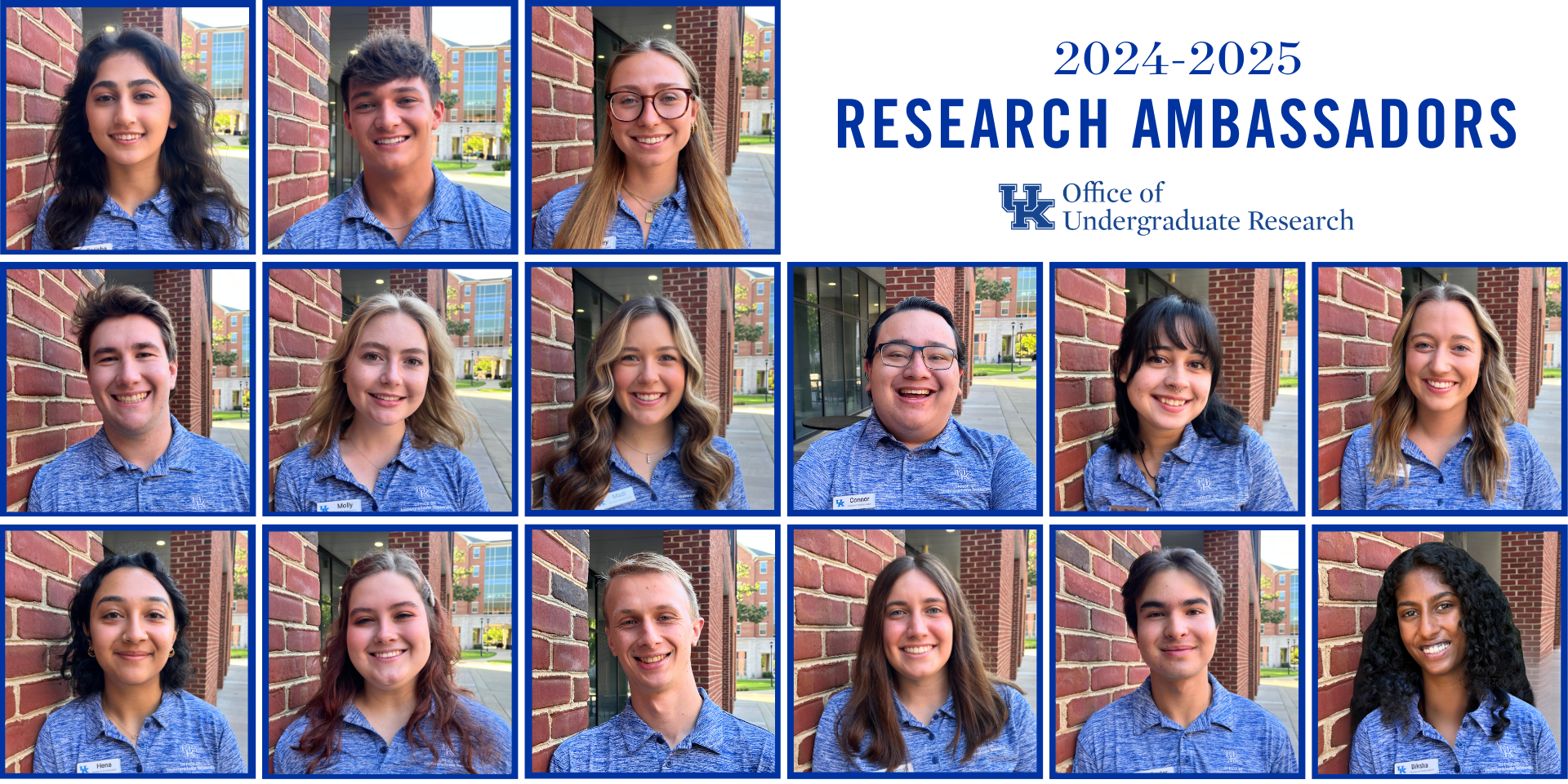 2024 - 2025 Research Ambassadors compilation