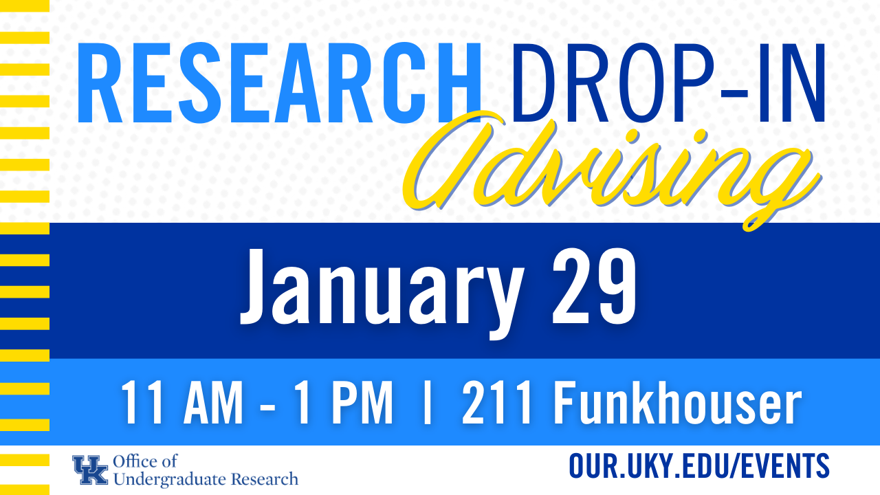 Drop-in advising January 29