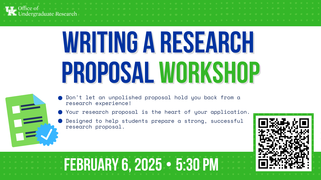 research proposal workshop 2025