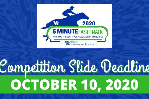 5-Minute Fast Track: Competition Slide Deadline