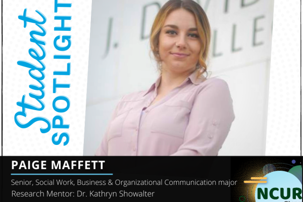 Paige Maffett NCUR Spotlight