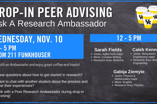 Drop-In Peer Advising Ambassadors November 10, 2021