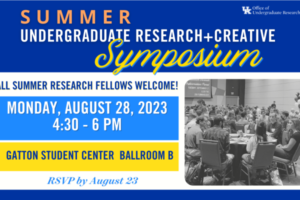 Summer Research Symposium August 2023