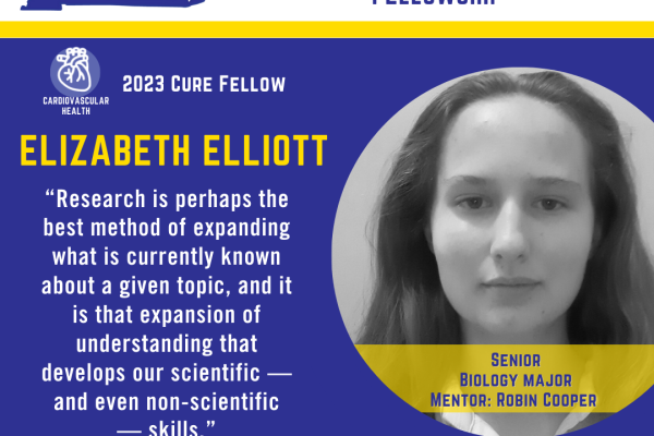 Elizabeth Elliott 2023 CURE Fellow
