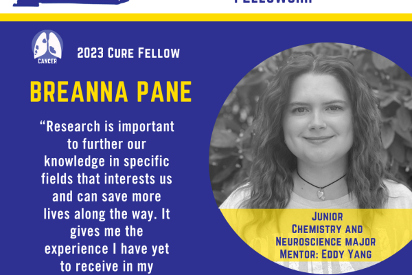 Breanna Pane 2023 CURE Fellow