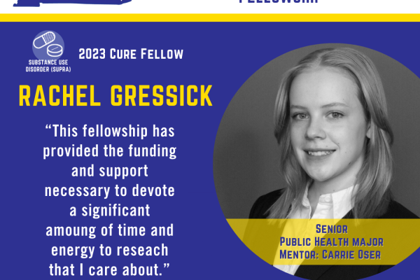 Rachel Gressick 2023 CURE Fellow
