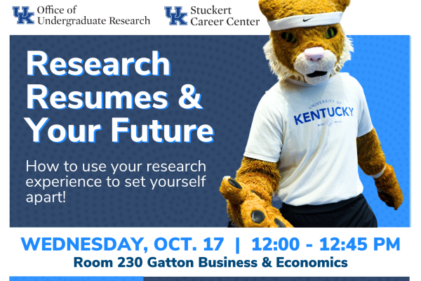 Research, Resumes & Your Future workshop