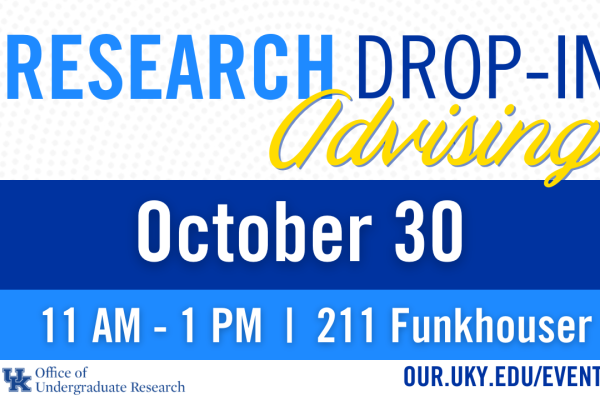 drop in advising october 30