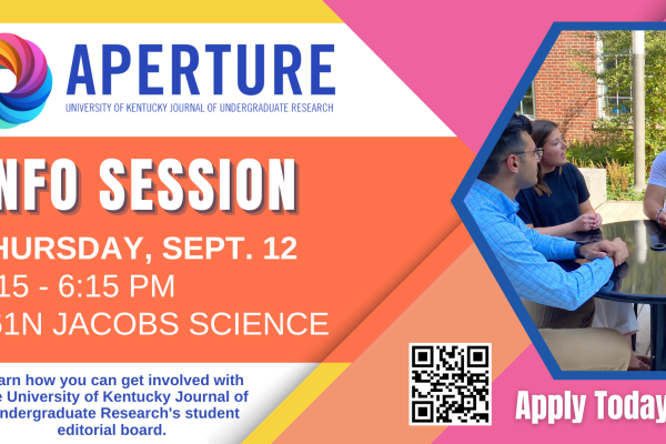 Aperture Research Journal Info Session September 12, 2024