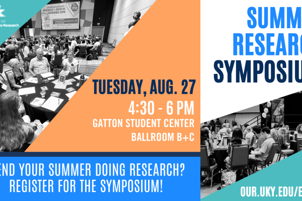 Symposium summer research 