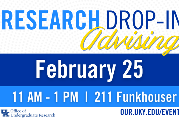 drop-in advising february 25