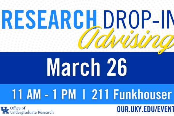 drop-in advising march 26