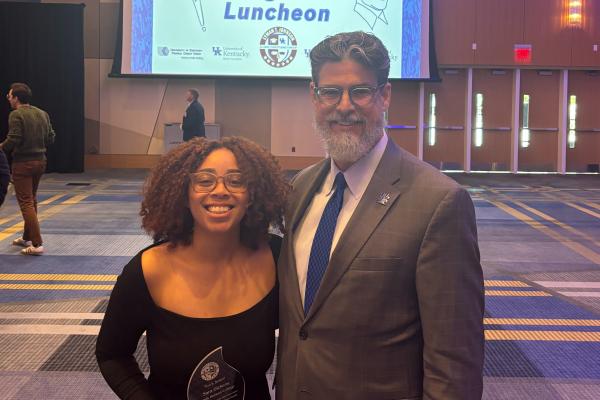 Sara Dickens award winner research NCUR