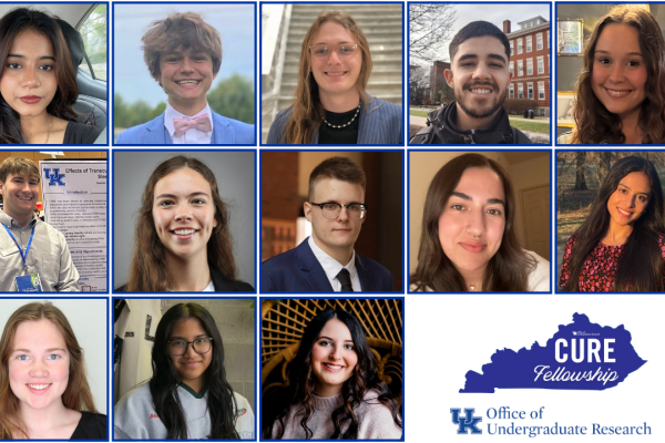 Sixteen undergraduates have been selected for the 2025 Commonwealth Undergraduate Research Experience (CURE) Fellowship program. Photo provided by OUR.
