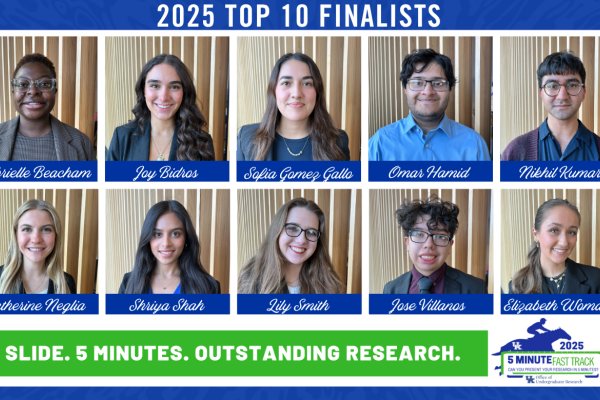 2025 5 Minute Fast Track top 10 finalists