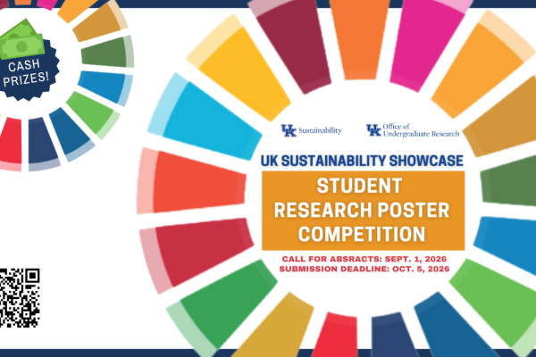 2026 sustainability showcase poster competition