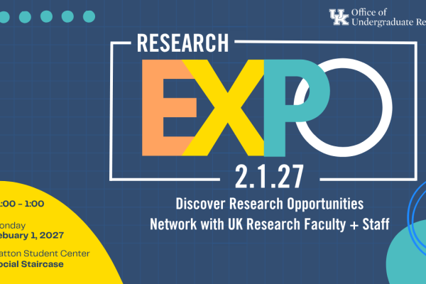 Research Expo Feb , 2027 at Gatton Student Center Social Staircase