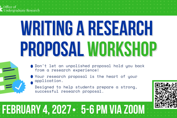 Writing a Research Proposal Workshop Feb, 4 on Zoom