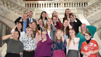 Posters at the Capitol 2020 student research group