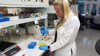 Morgan Kelly summer research fellow lab cardiovascular 2018