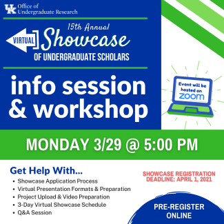 Showcase Info Session March 29