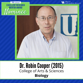 MOTY Previous winner Robin Cooper 2015