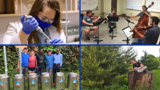 Undergraduate Research student collage 3