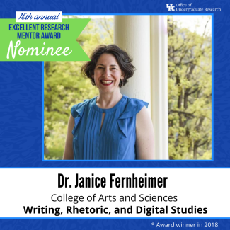 Dr. Janice Fernheimer