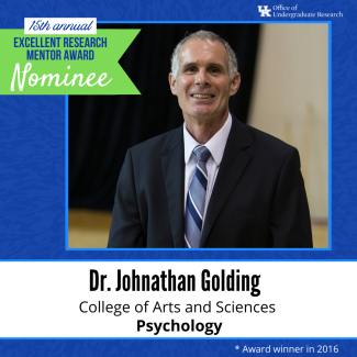 Dr. Johnathan Golding