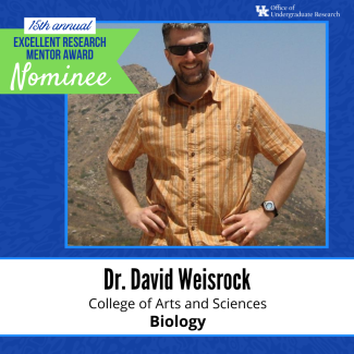 Dr. David Weisrock