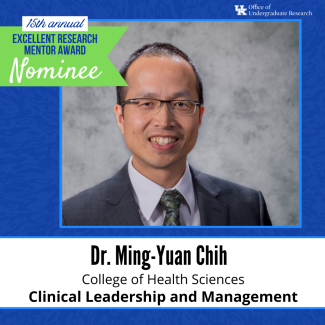 Dr. Ming-Yuan Chih