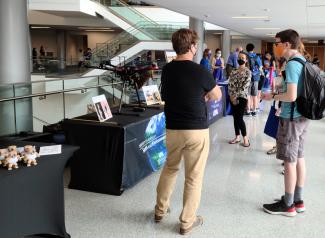 Research Experience Expo Fall 2021 vendors and students